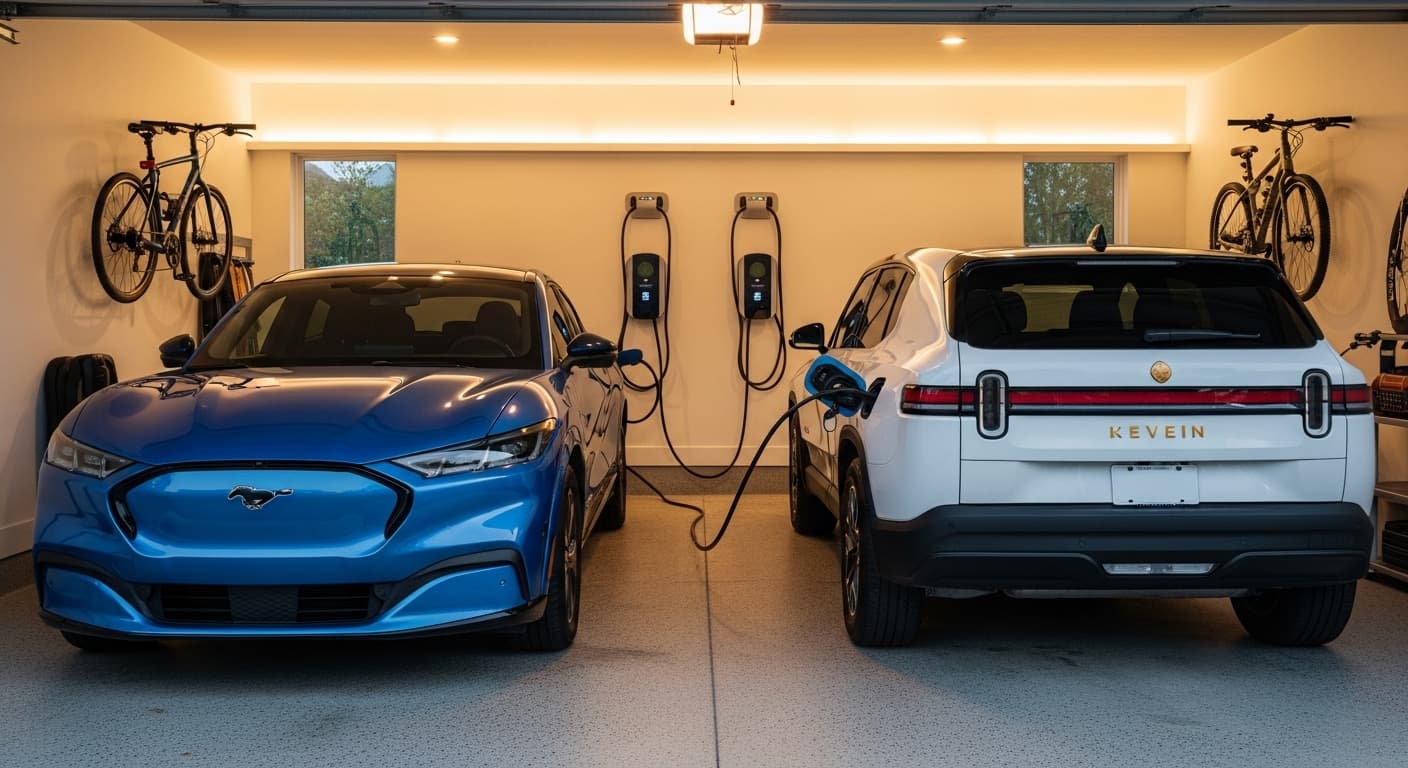 Two-EV Household Dual Charger Installation